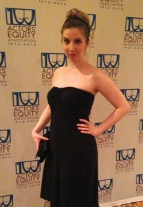 Lisa attends Actors Equity 100 Year Gala at the Hilton Hotel in New York City